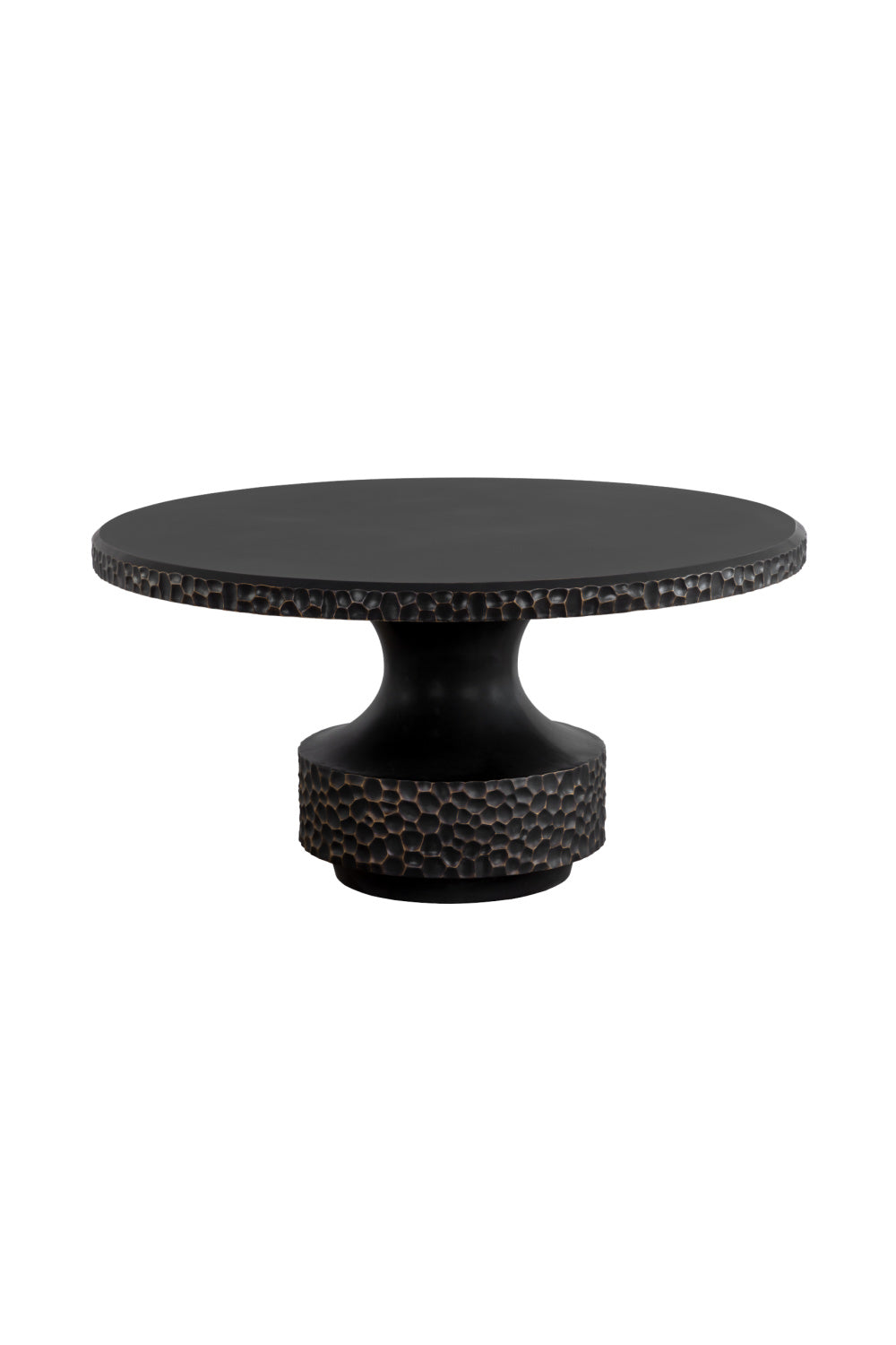 Black Concrete Indoor/Outdoor Dining Table by Splendido Brando
