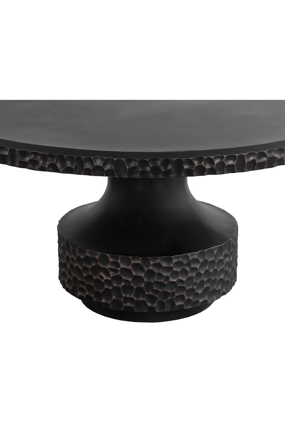 Black Concrete Indoor/Outdoor Dining Table | Splendido Brando | Oroa.com