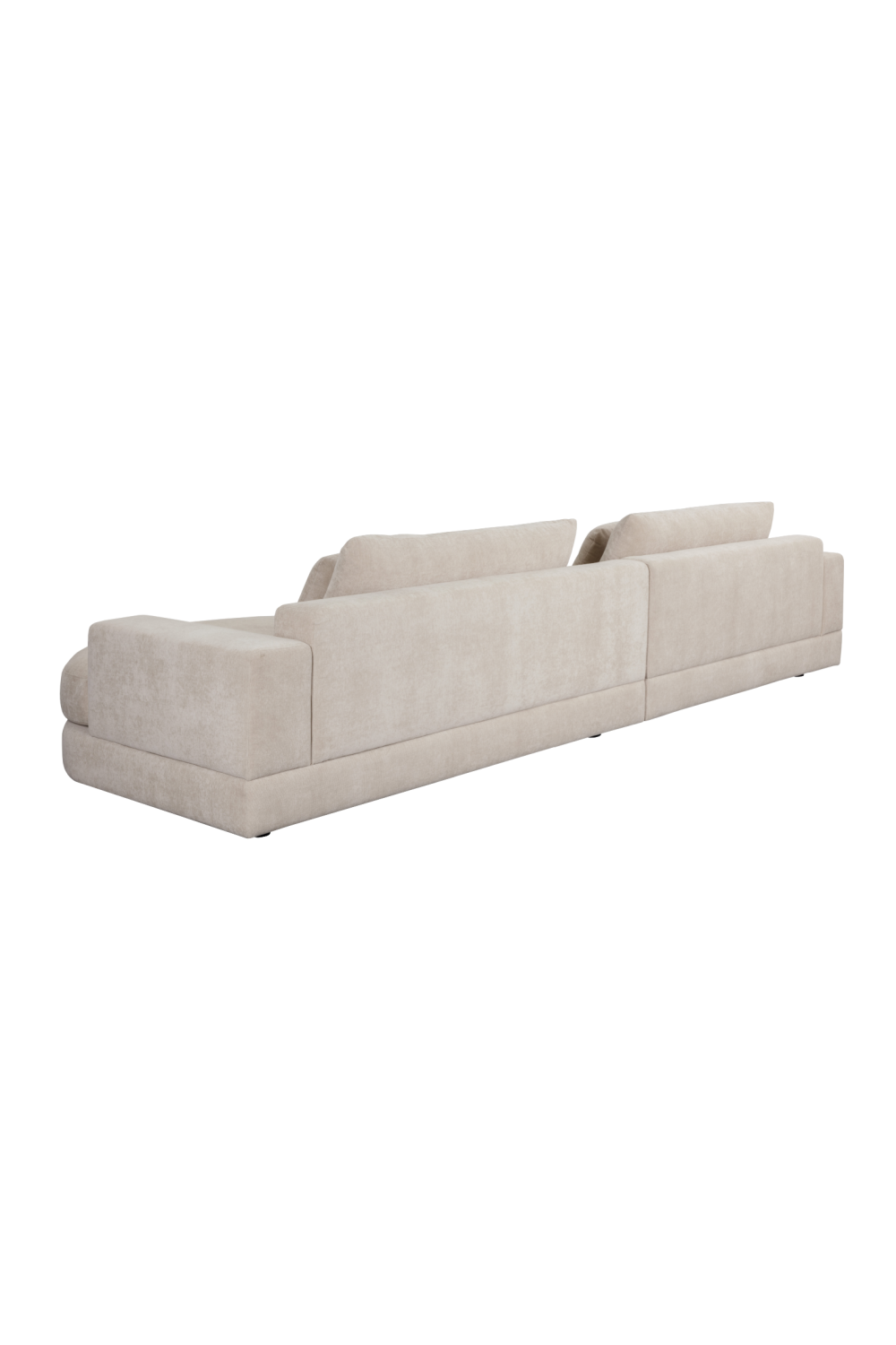 Cream Curved Seat Sofa by Splendido Baela, alternate view 4