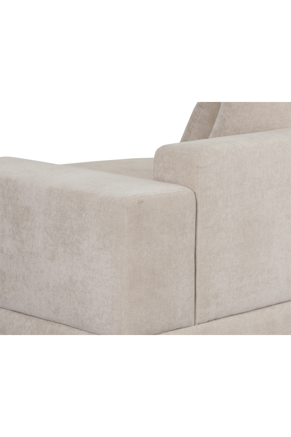 Cream Curved Seat Sofa by Splendido Baela, alternate view 5