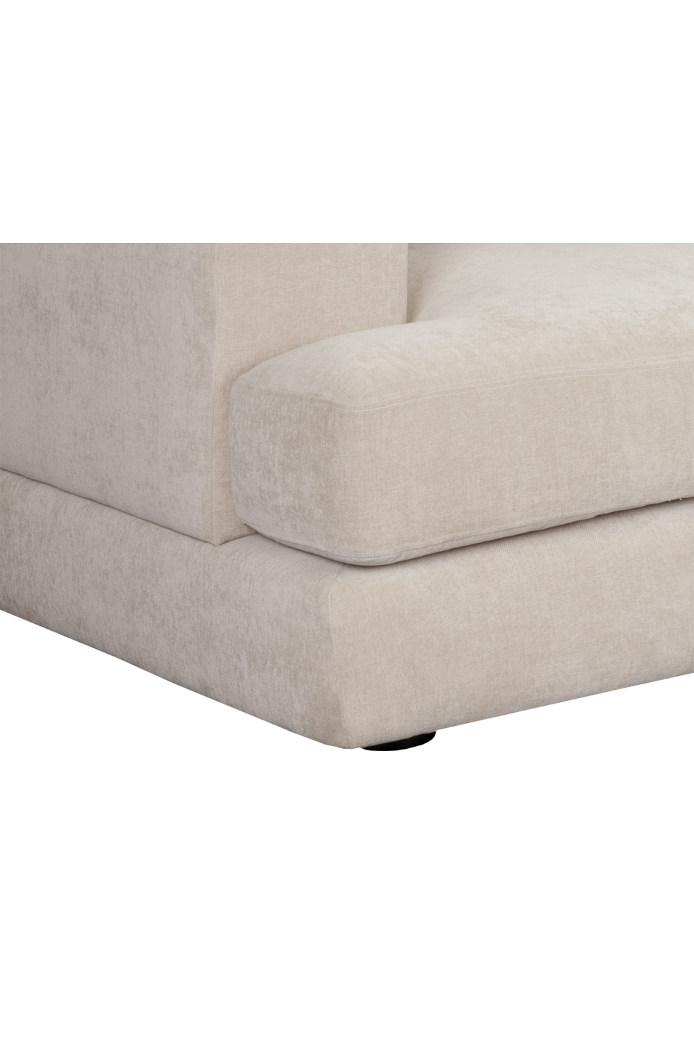 Cream Curved Seat Sofa by Splendido Baela, alternate view 6