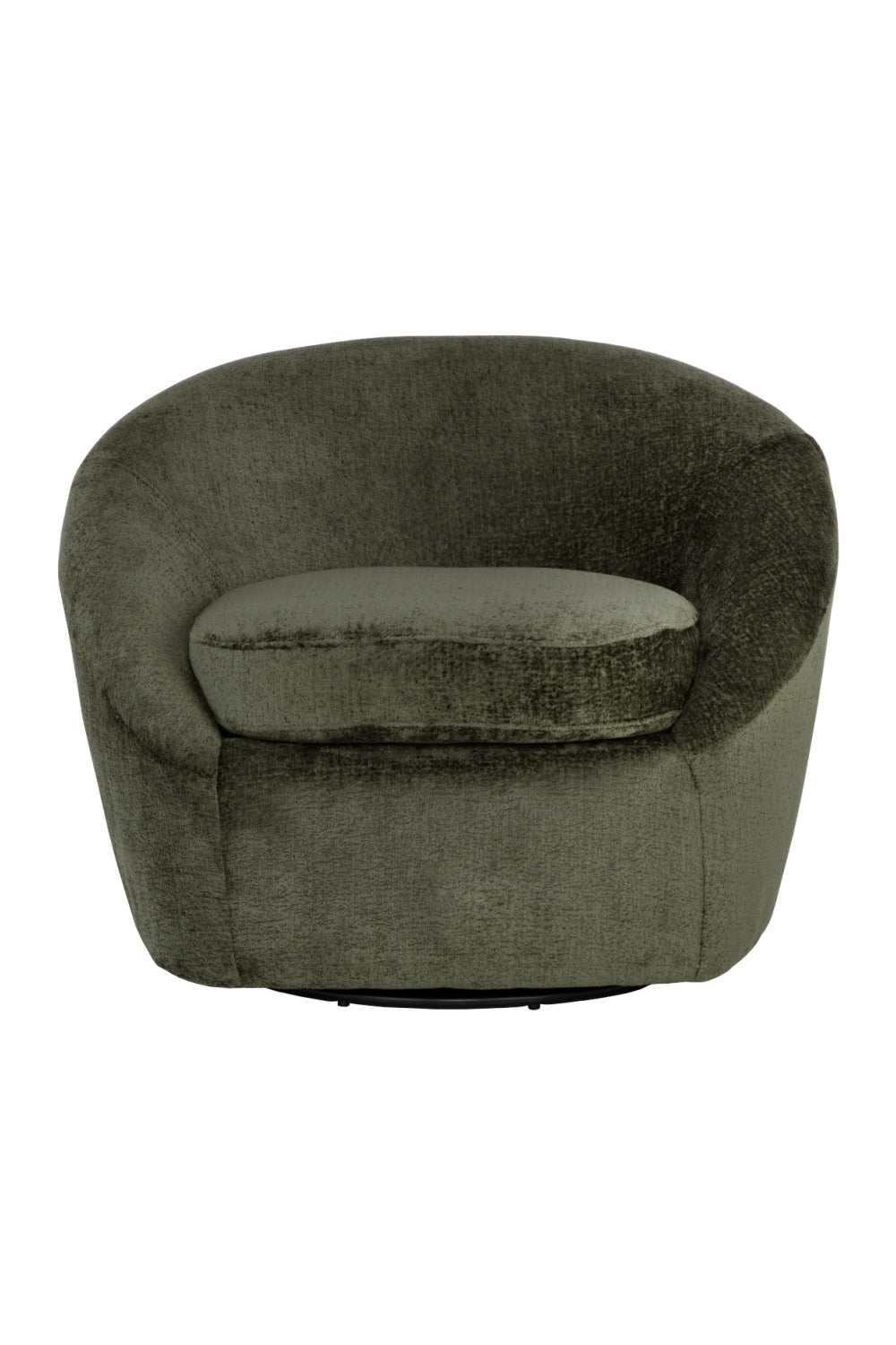 Rounded Swivel Lounge Chair by Splendido Bliss Accent Chair, alternate view 3