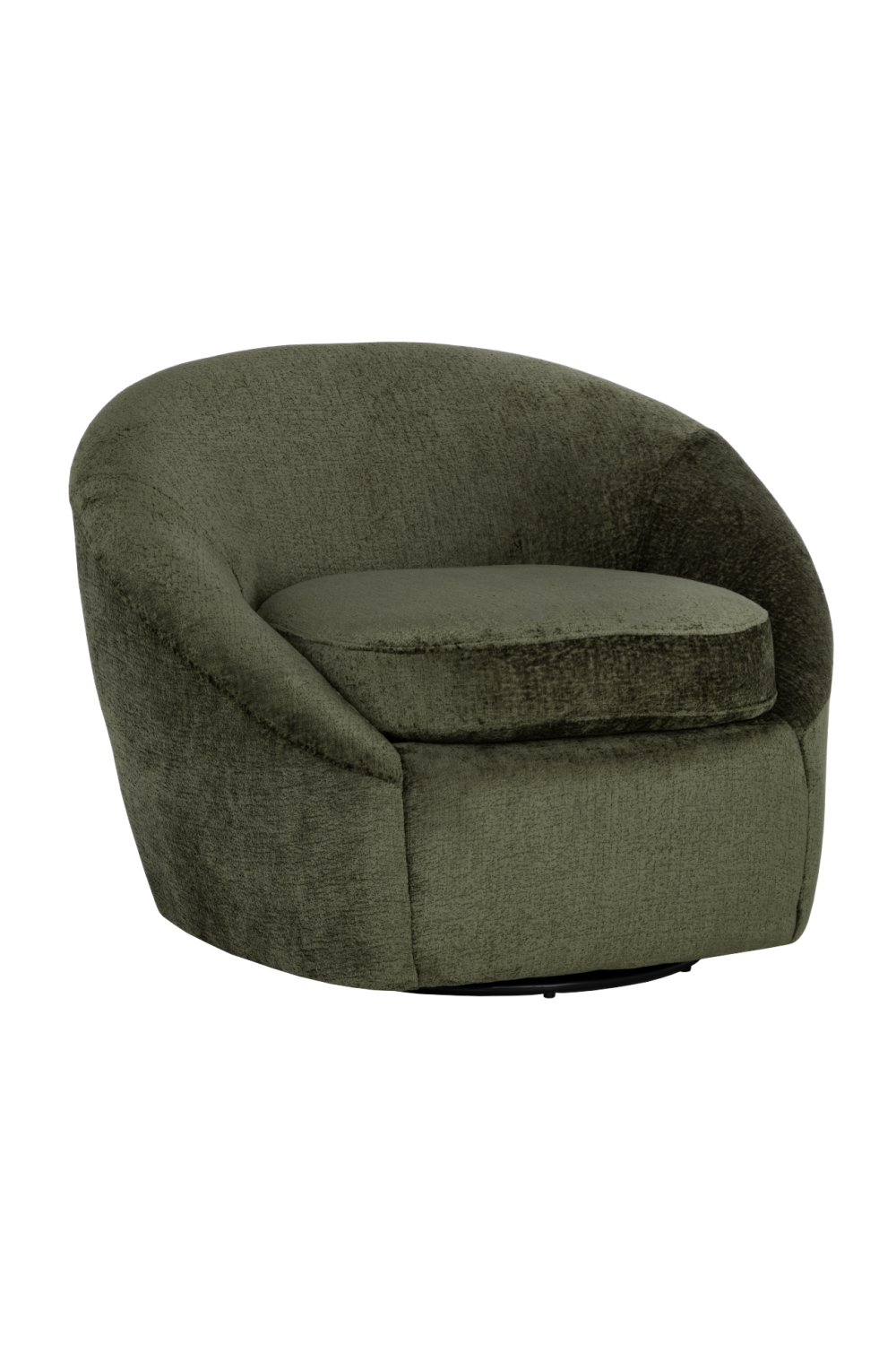 Rounded Swivel Lounge Chair | Splendido Bliss