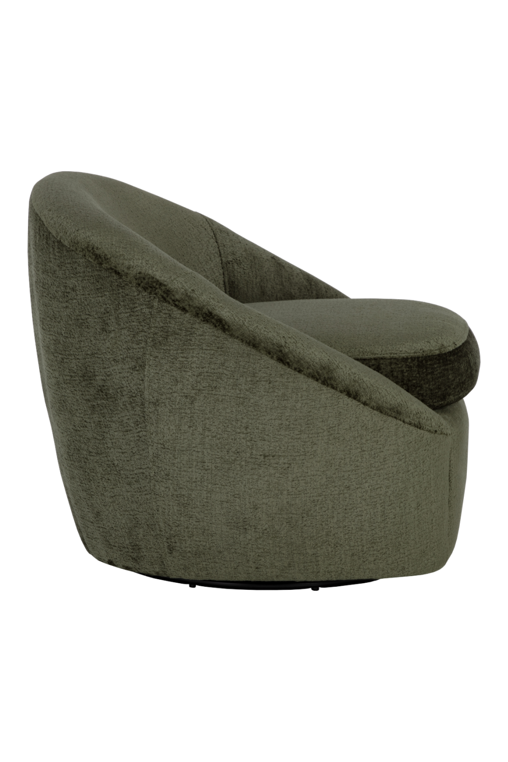 Rounded Swivel Lounge Chair by Splendido Bliss Accent Chair, alternate view 4