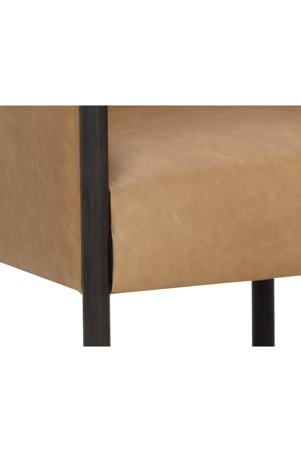 Modern European furniture - Curved Wood Frame Lounge Chair - www.oroa.com