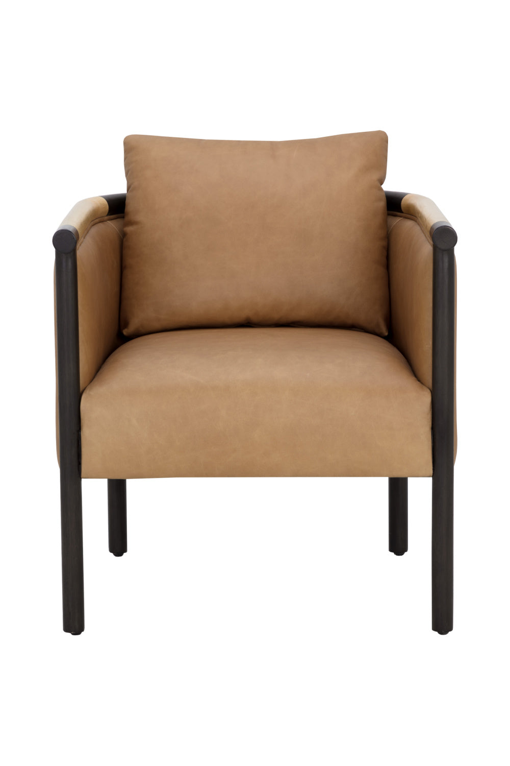 Curved Wood Frame Lounge Chair by Splendido Wilder Accent Chair, alternate view 10