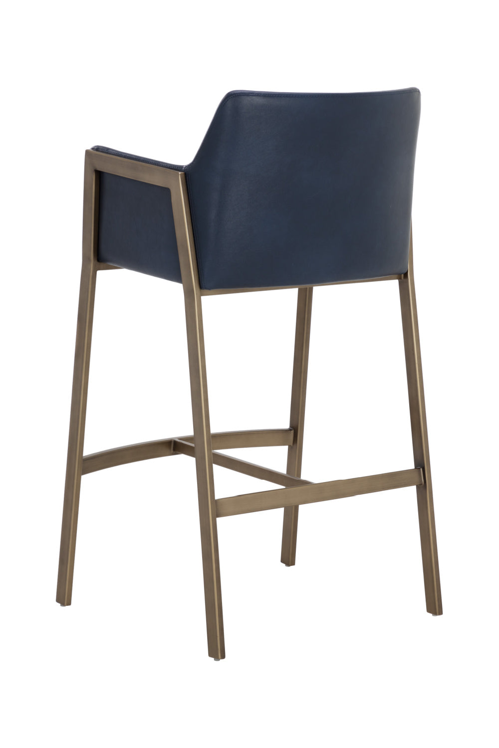 Leather-Look Bar Stool by Splendido Bernadette Barstool, alternate view 6