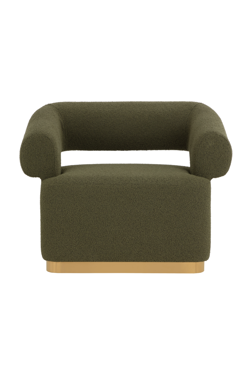 Green Swivel Lounge Chair by Splendido Aggie Accent Chair, alternate view 3