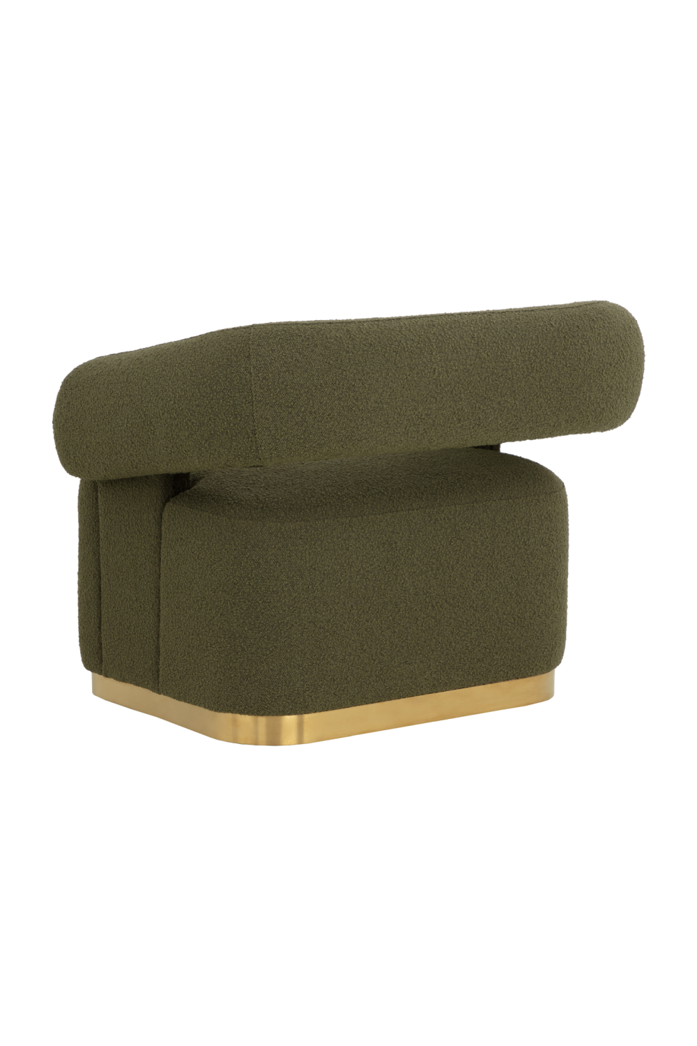 Green Swivel Lounge Chair by Splendido Aggie Accent Chair, alternate view 5
