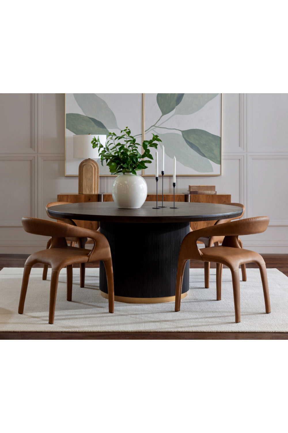 Arched Beige Travertine Table Lamp | Splendido Ancona | Oroa.com