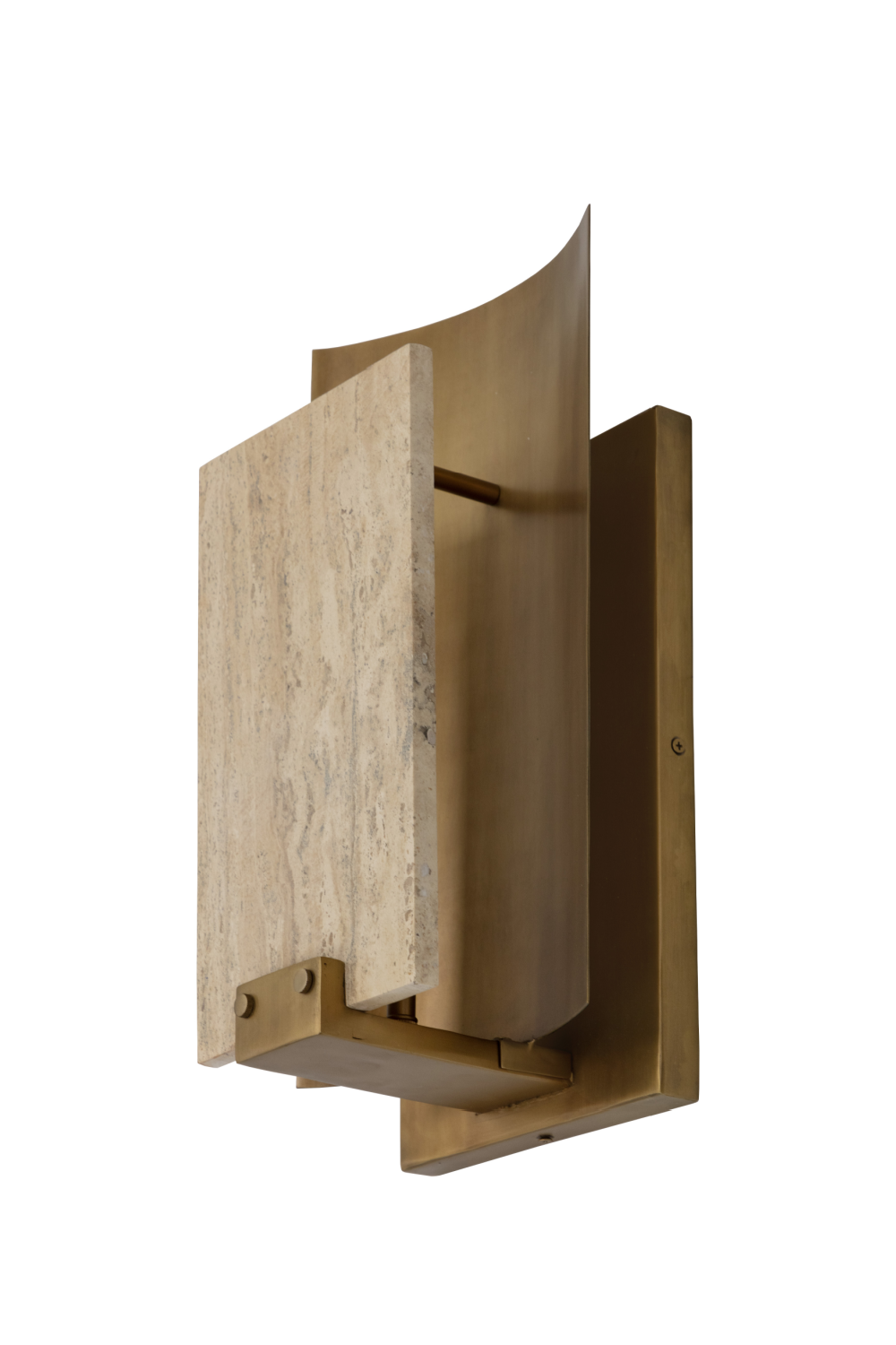 Travertine Wall Lamp by Splendido Ciana, alternate view 3
