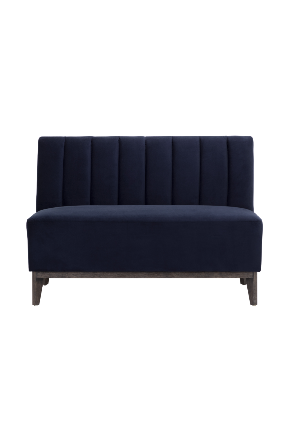 Blue Tufted-Back Banquette by Splendido Kosova Sofa