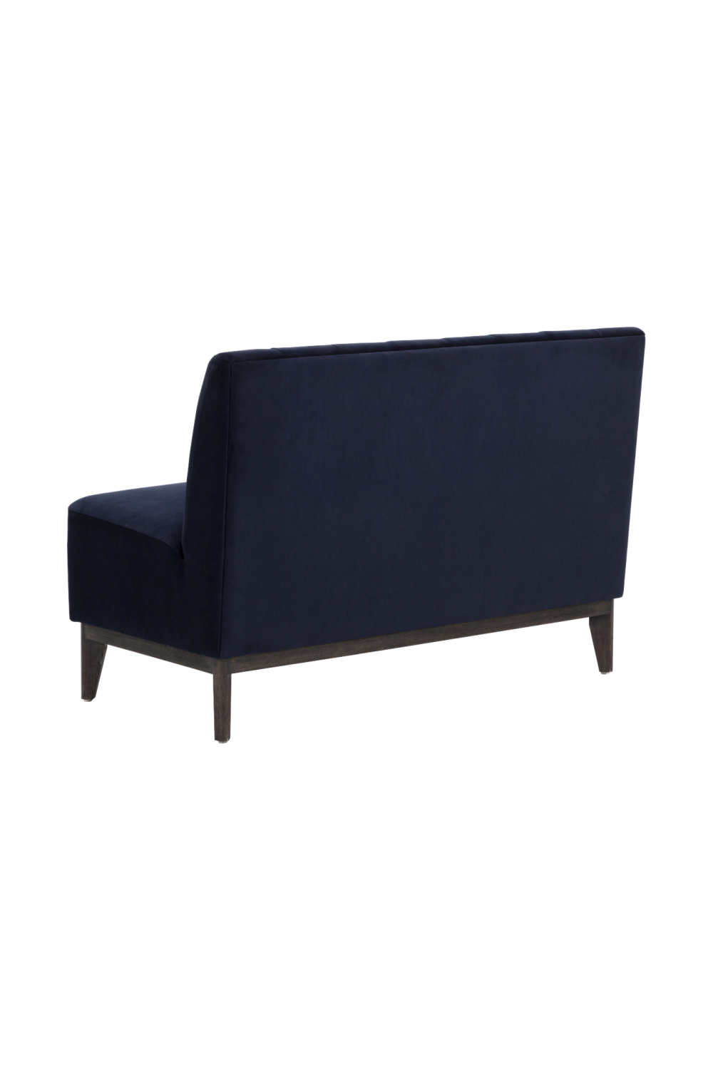 Blue Tufted-Back Banquette by Splendido Kosova Sofa, alternate view 5