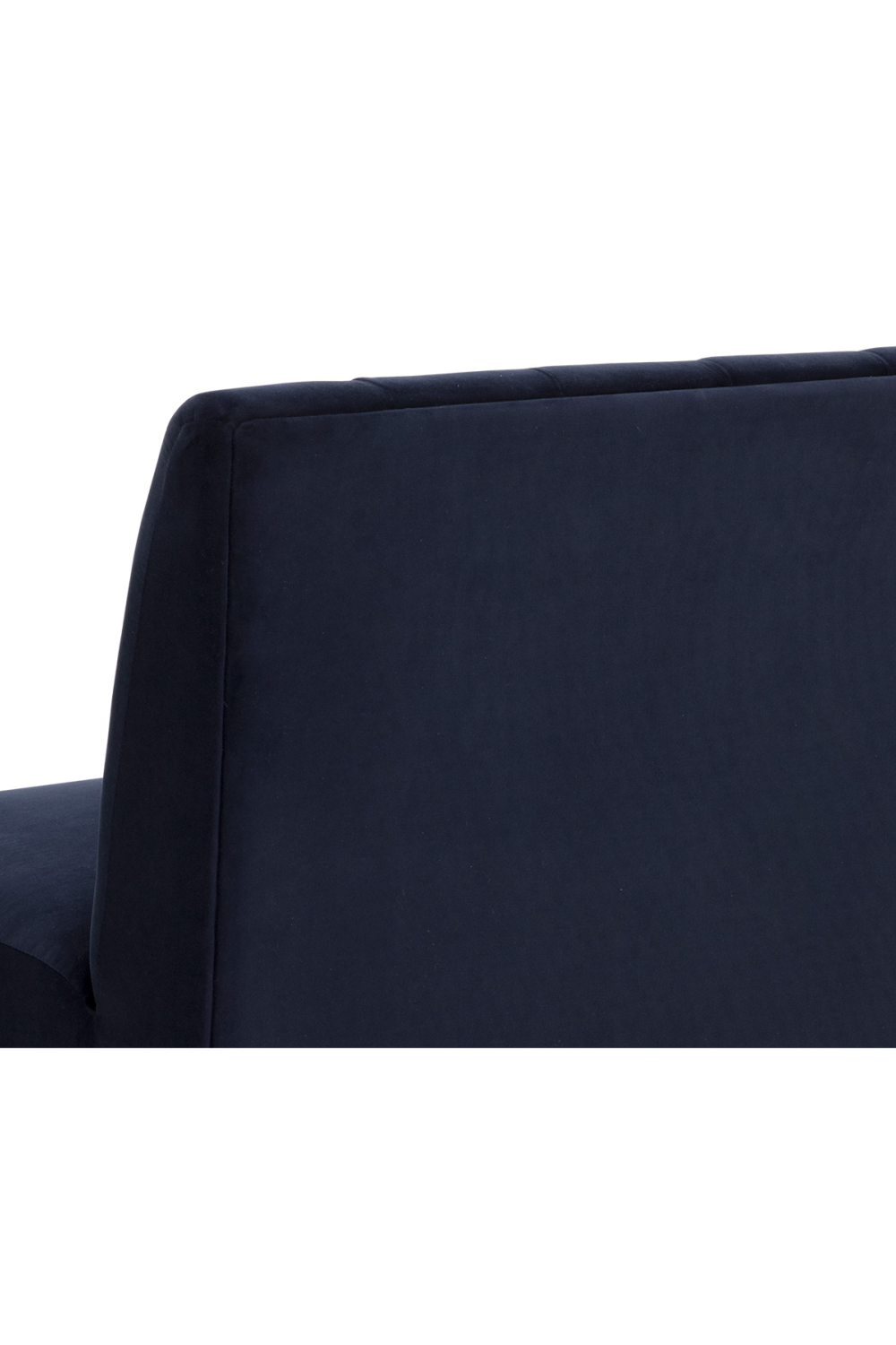 Blue Tufted-Back Banquette by Splendido Kosova Sofa, alternate view 7