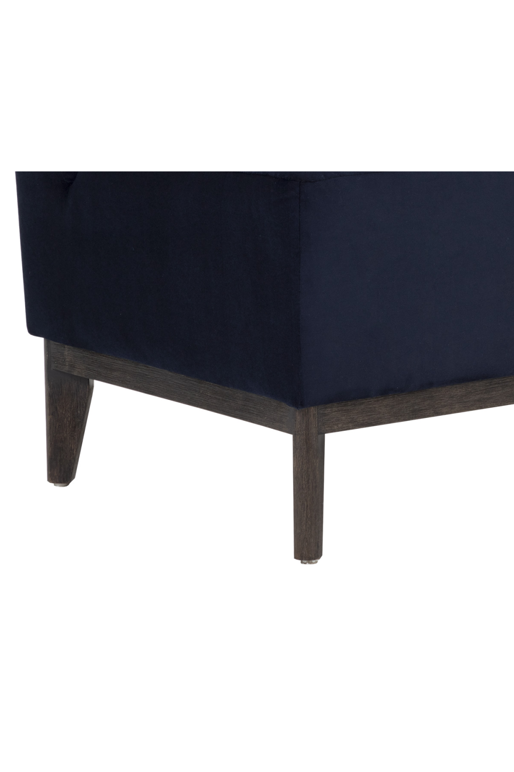 Blue Tufted-Back Banquette by Splendido Kosova Sofa, alternate view 8