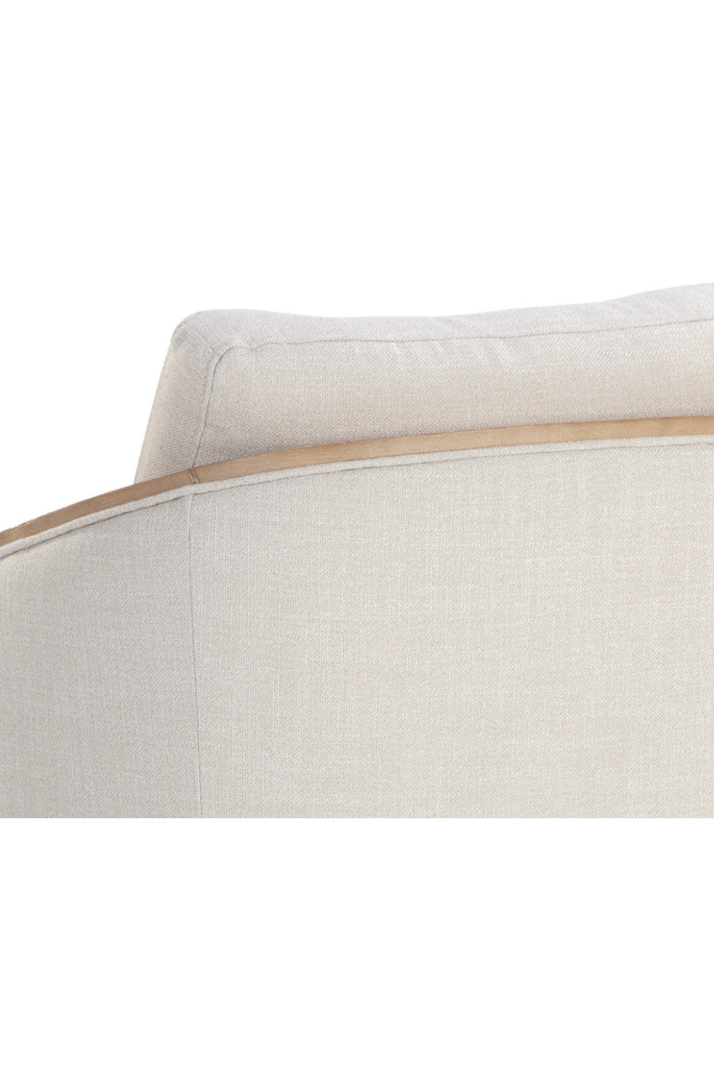 Modern European furniture - Birch Wood Frame Swivel Chair - www.oroa.com