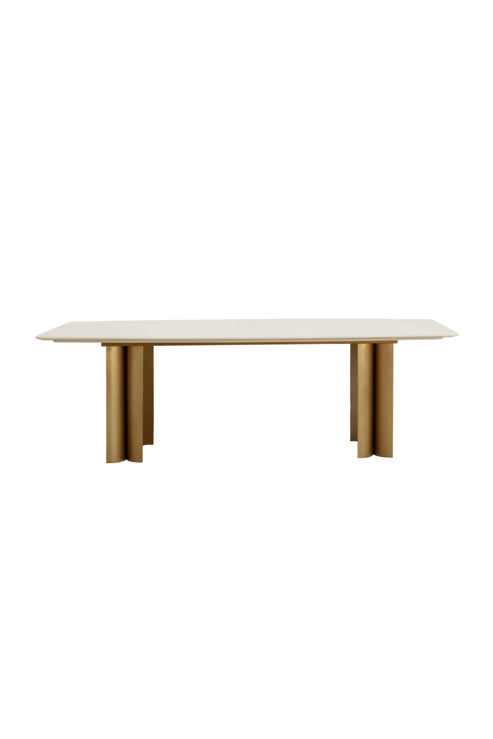 Cream Marble Dining Table by Splendido Astara