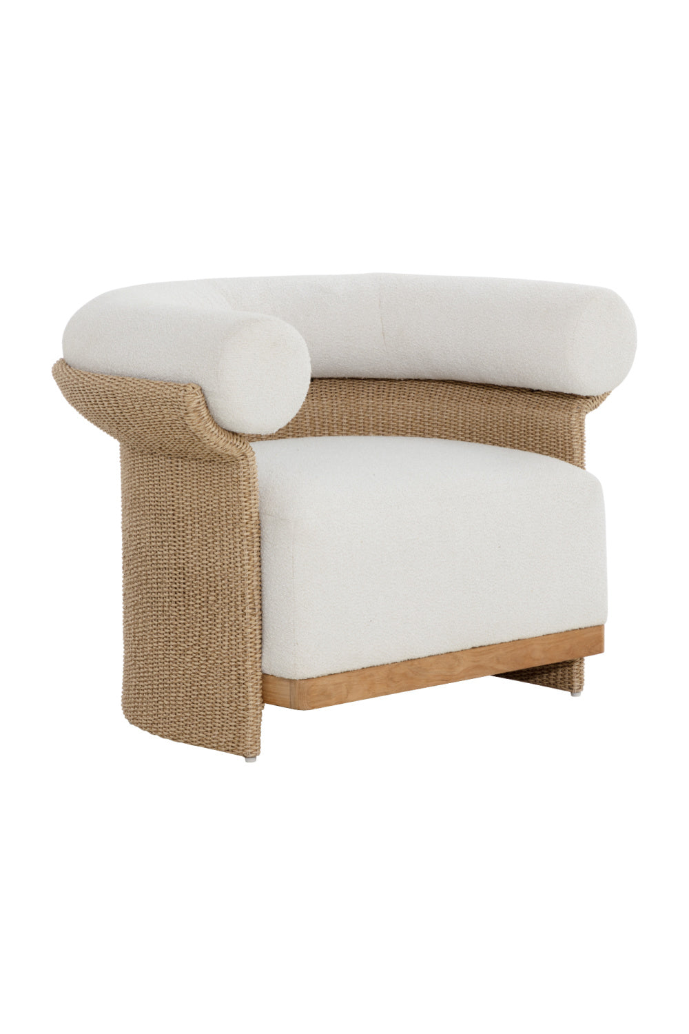 Woven Wicker Indoor/Outdoor Lounge Chair by Splendido Asos