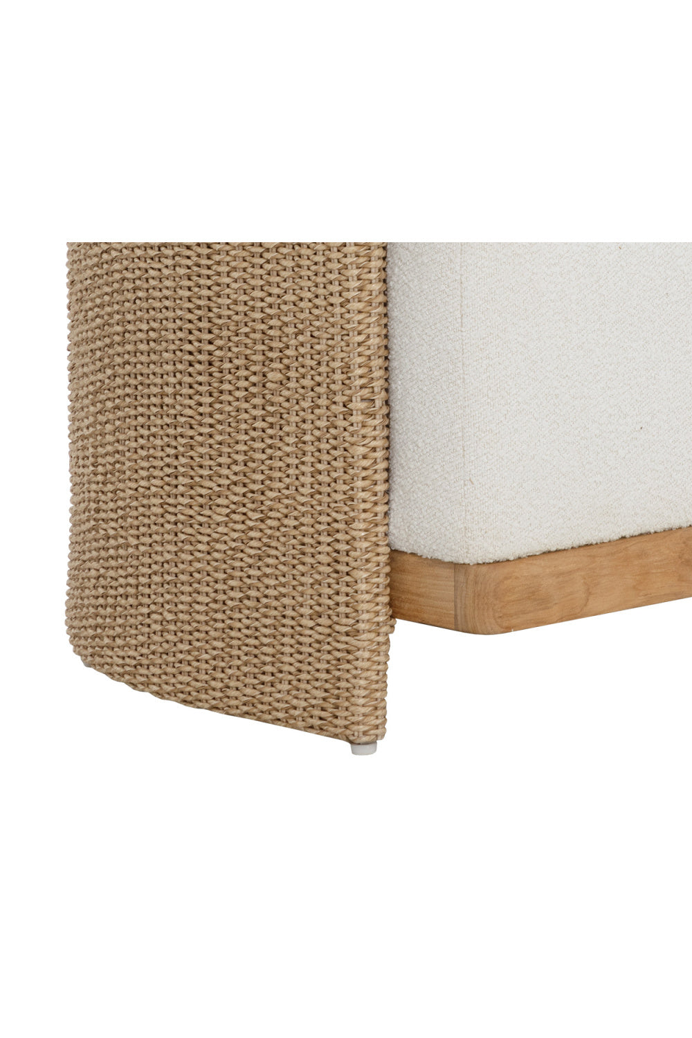Woven Wicker Indoor/Outdoor Lounge Chair by Splendido Asos, alternate view 9