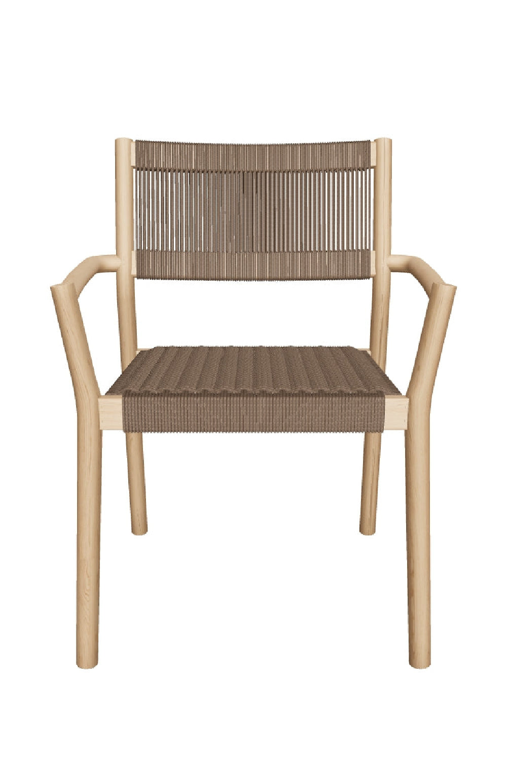 Stackable Outdoor Dining Armchairs (2) by Splendido Kavala Outdoor Dining Chair, alternate view 14