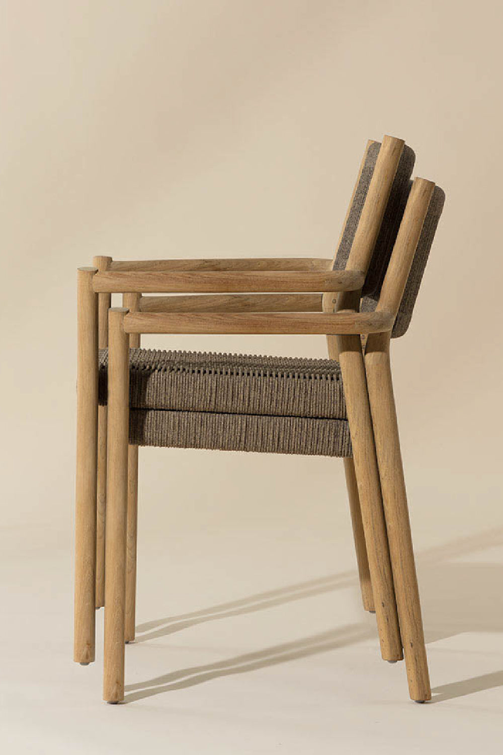 Stackable Outdoor Dining Armchairs (2) by Splendido Kavala Outdoor Dining Chair, alternate view 18