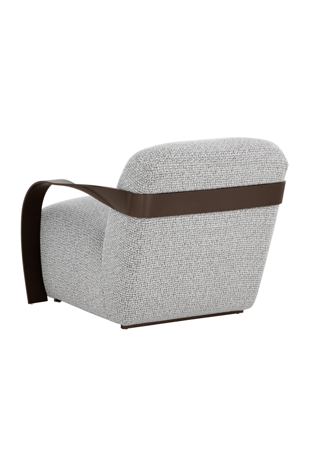 Twisted Brass Arm Lounge Chair by Splendido Sonesta Accent Chair, alternate view 5