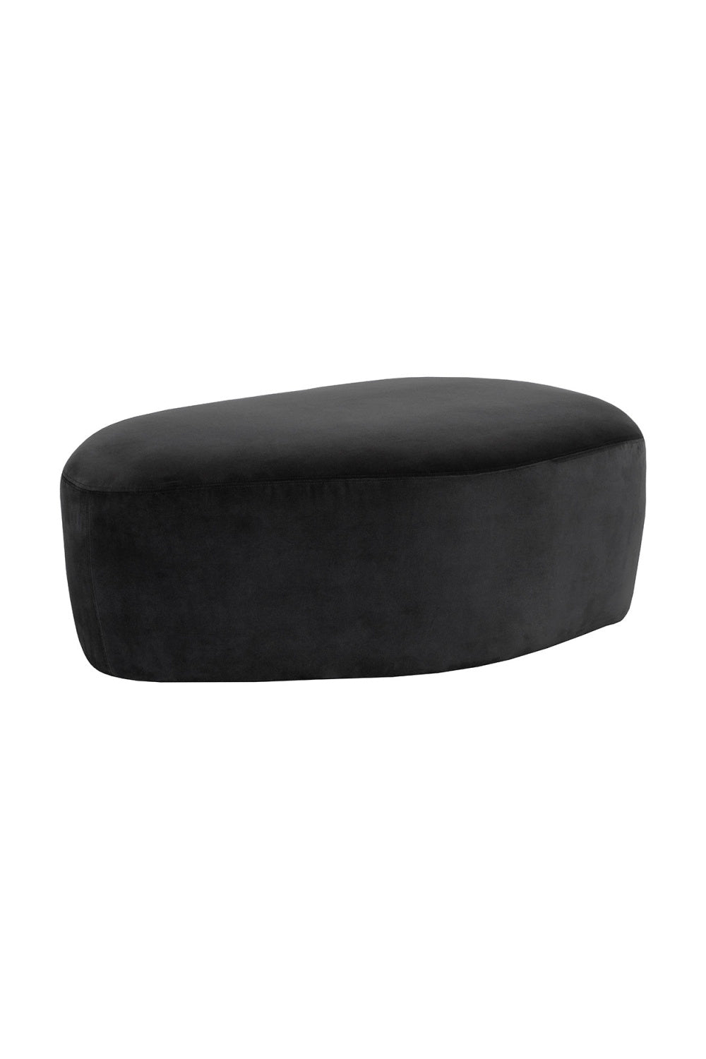 Curved Upholstered Ottoman by Splendido Soraya, alternate view 10
