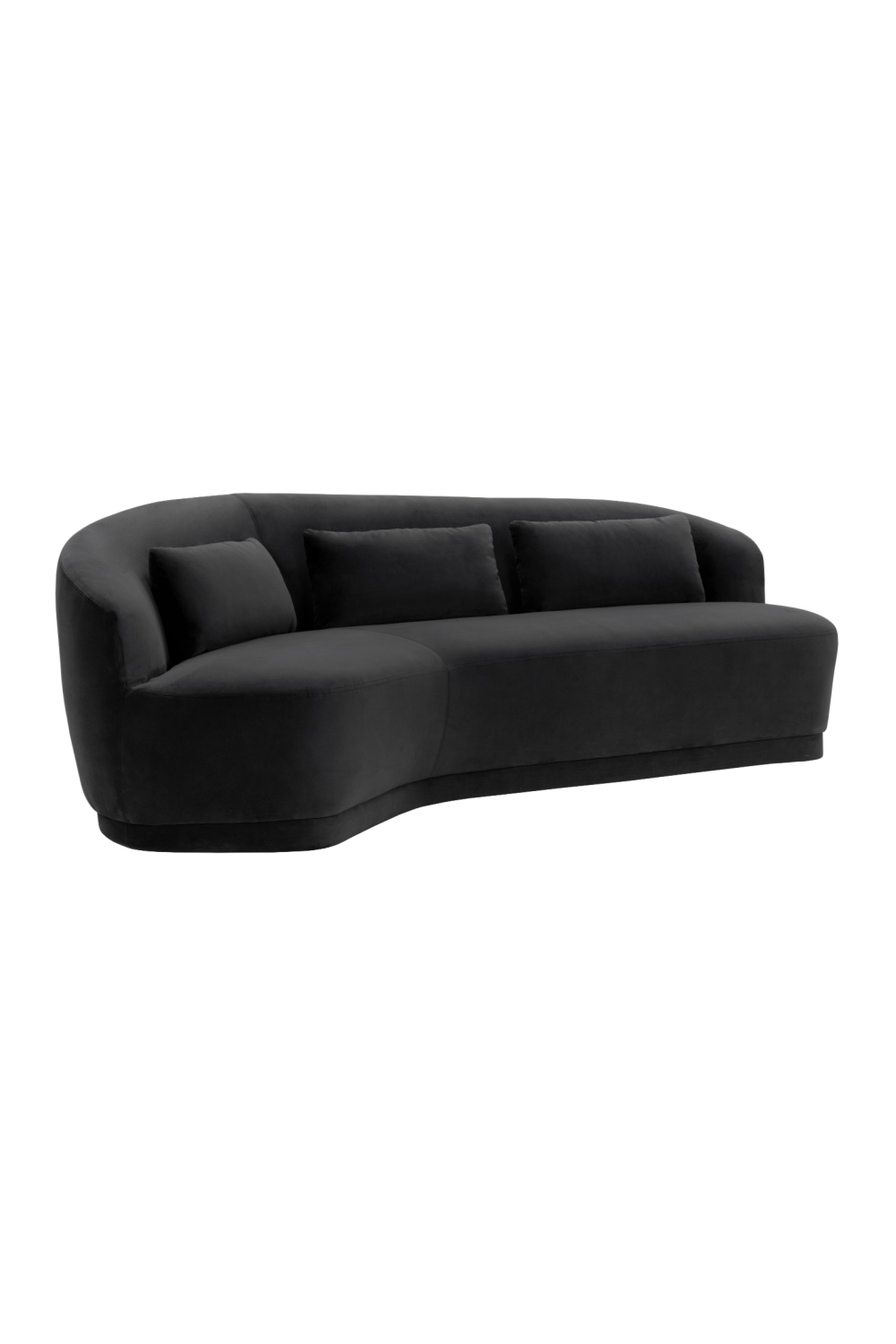Minimalist Curved Sofa by Splendido Soraya, alternate view 11
