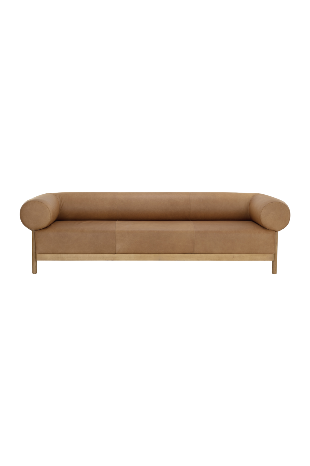 Brown Leather Sofa by Splendido Bromley, alternate view 3