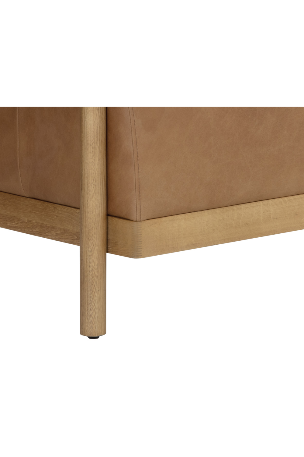 Brown Leather Sofa by Splendido Bromley, alternate view 6