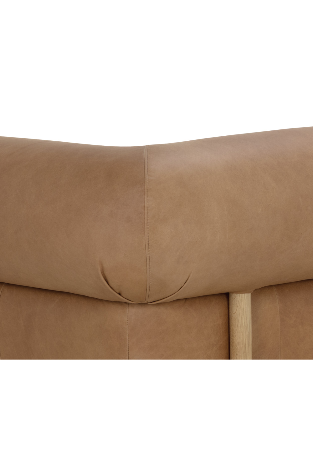 Brown Leather Sofa by Splendido Bromley, alternate view 7