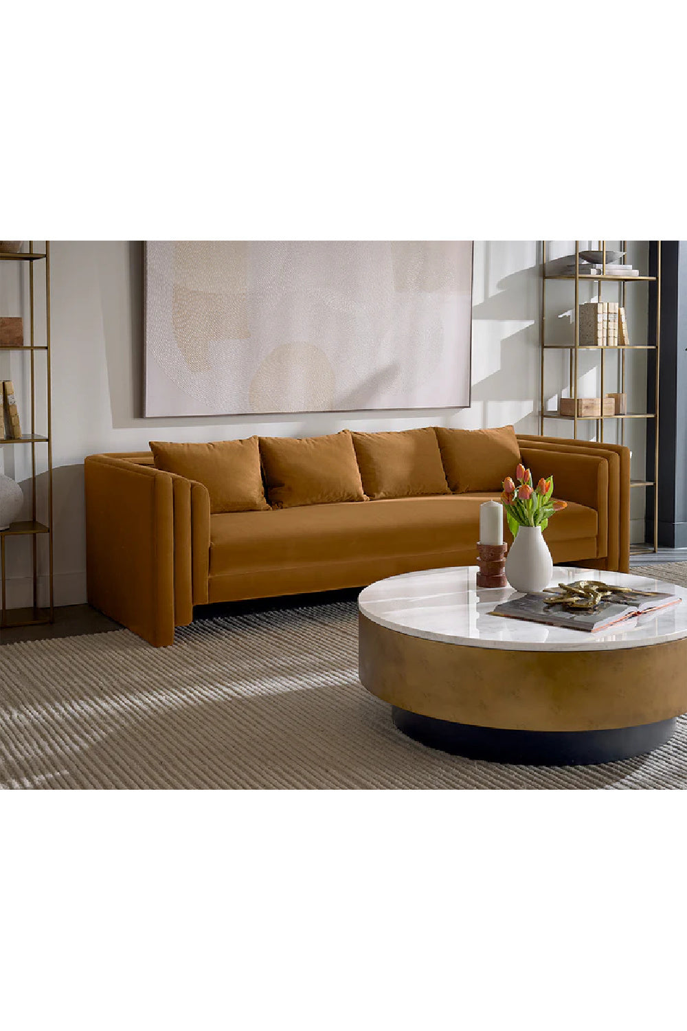 Modern European furniture - Fabric Modern Sofa - www.oroa.com