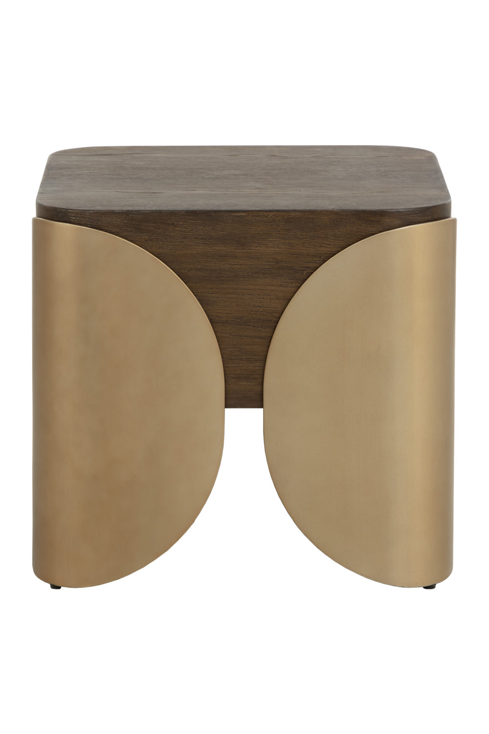Timber Effect Indoor/Outdoor Side Table by Splendido Amarula