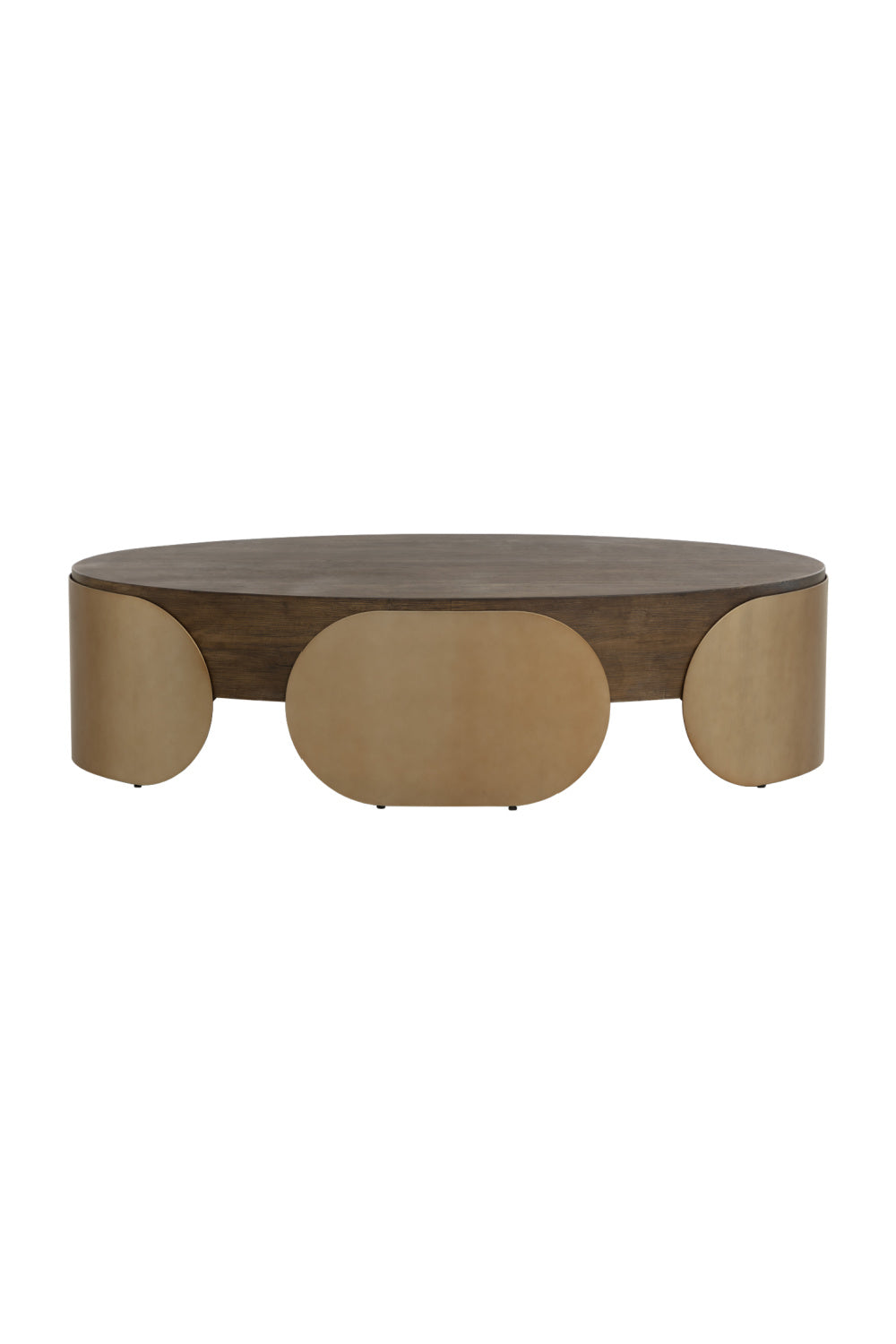 Timber Effect Indoor/Outdoor Coffee Table by Splendido Amarula
