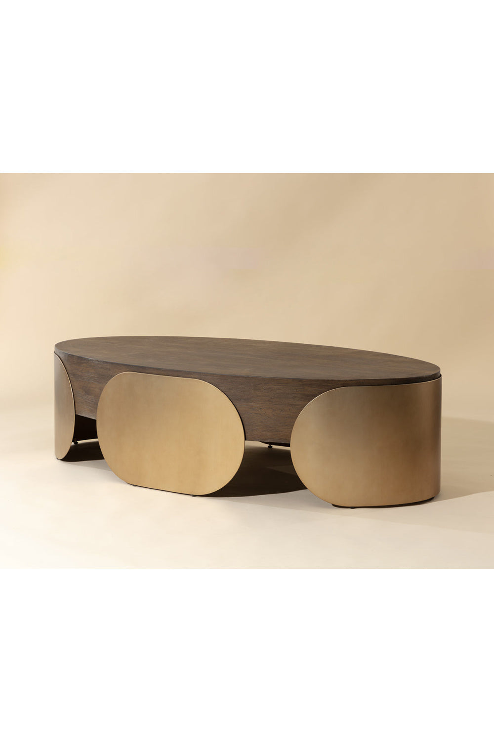 Timber Effect Indoor/Outdoor Coffee Table by Splendido Amarula, alternate view 8