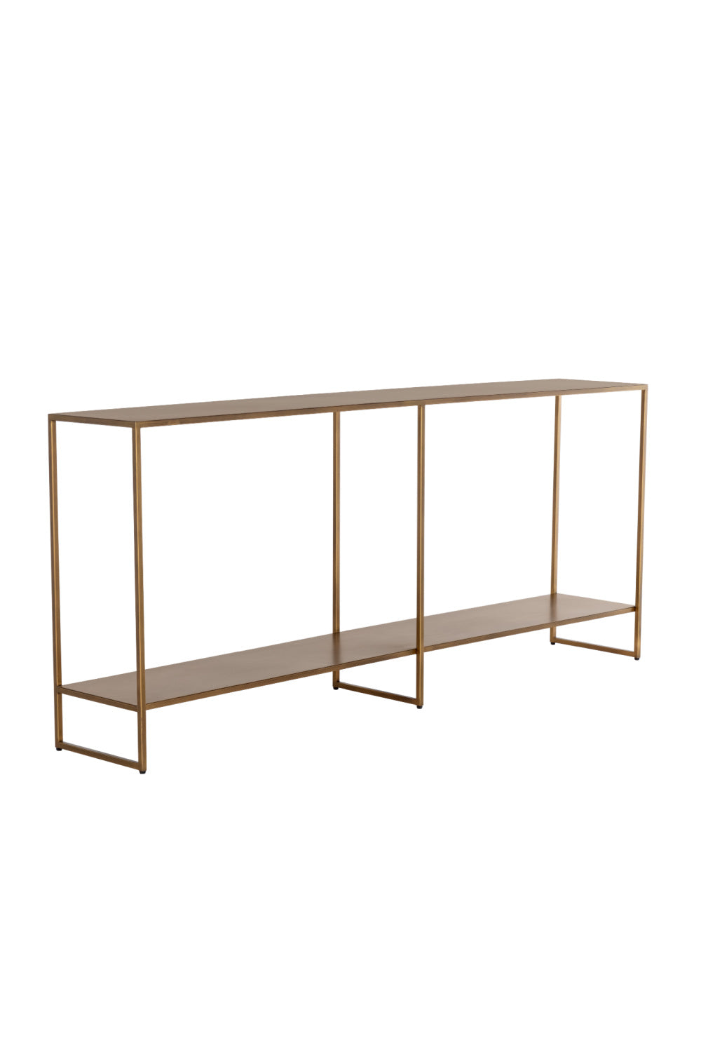 2-Layer Iron Console Table by Splendido Eiffel, alternate view 3