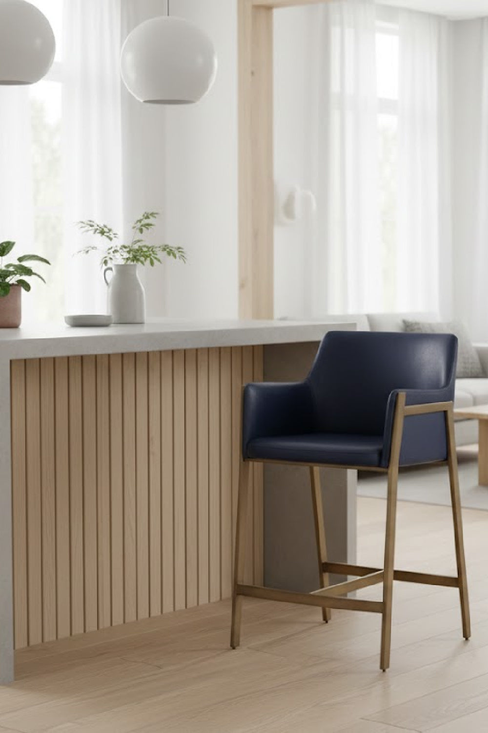 Sloped Back Counter Stool by Splendido Bernadette, alternate view 9