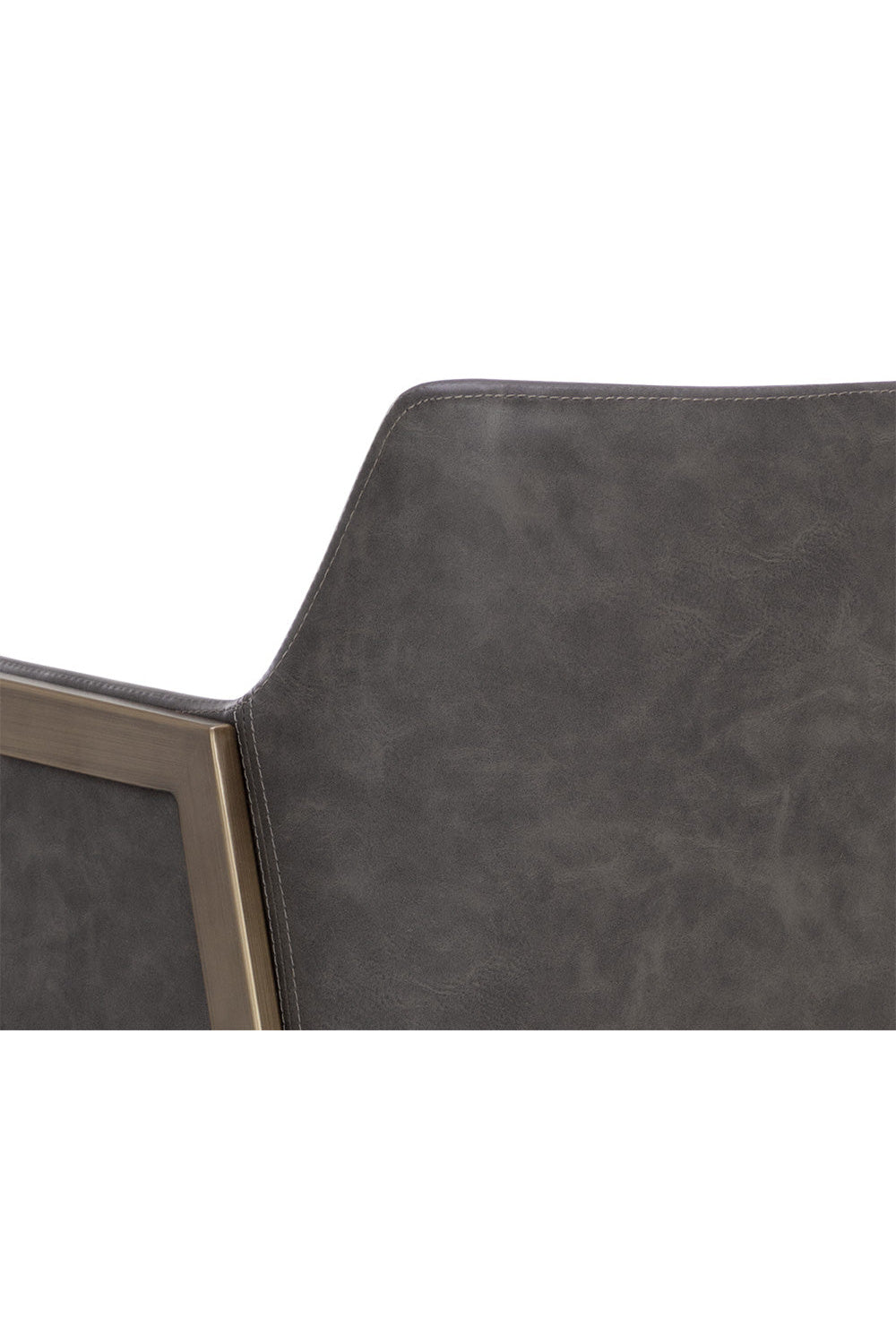 Leather-Look Bar Stool by Splendido Bernadette Barstool, alternate view 17