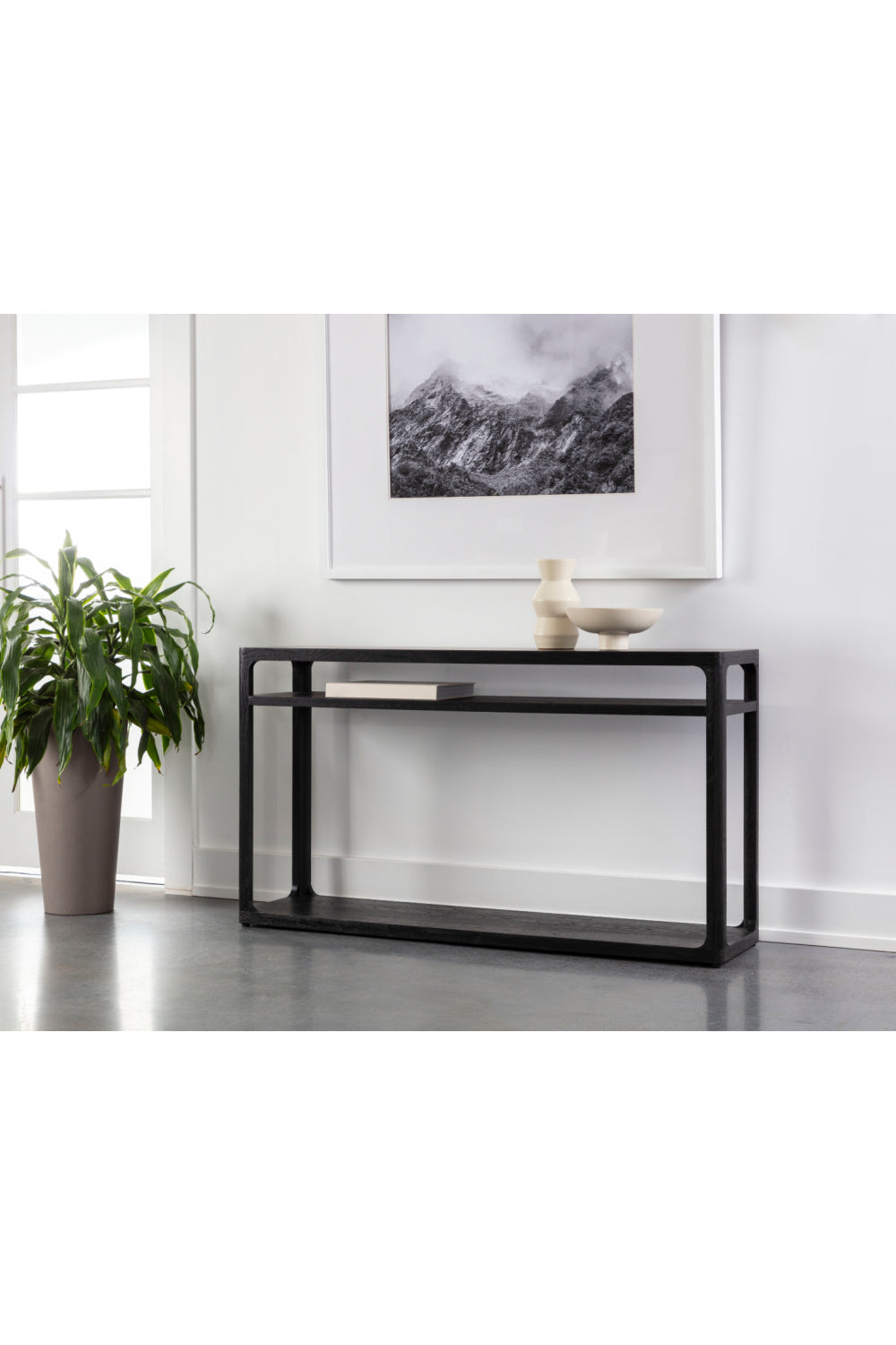 Solid Oak Console Table by Splendido Doncaster, alternate view 14