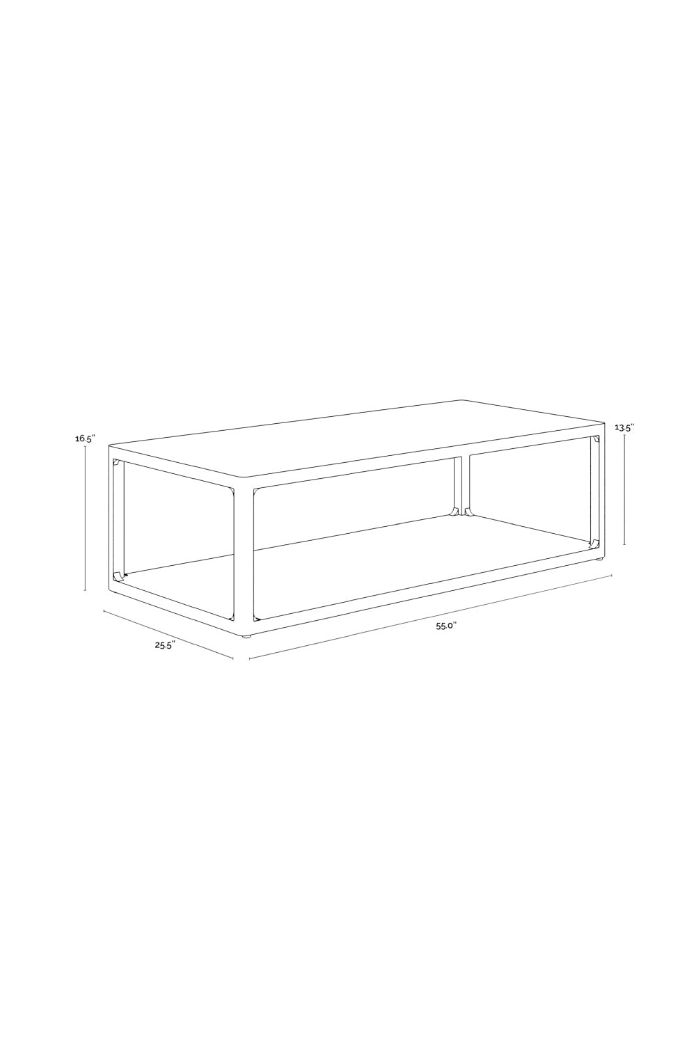 Solid Oak Coffee Table by Splendido Doncaster, alternate view 15