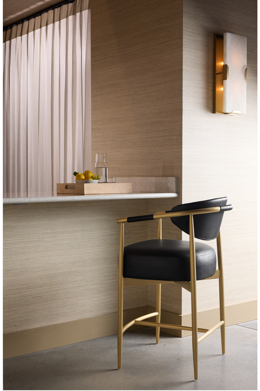Alabaster Panel Wall Lamp by Splendido Rovira, alternate view 2