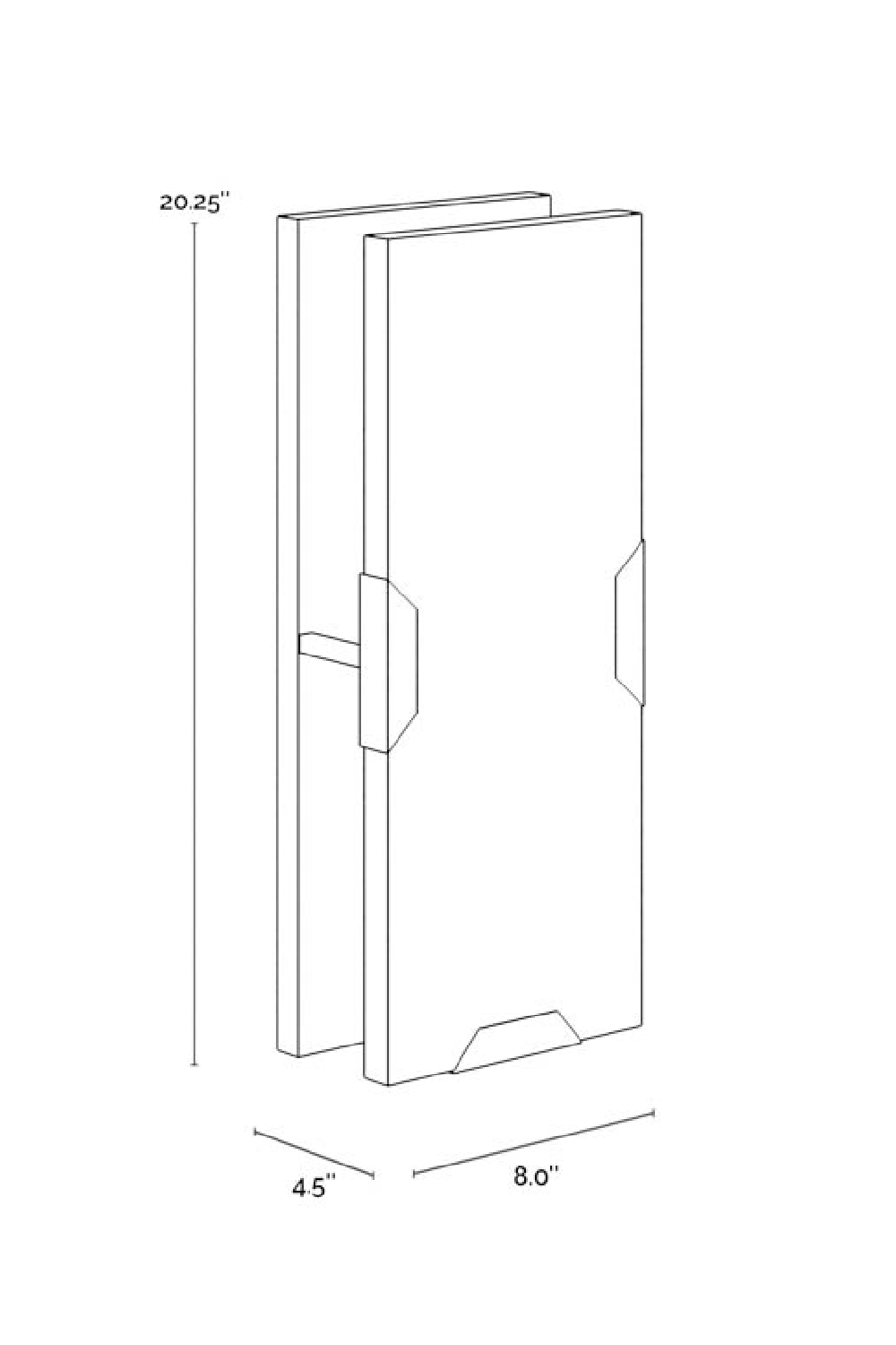 Alabaster Panel Wall Lamp by Splendido Rovira, alternate view 8