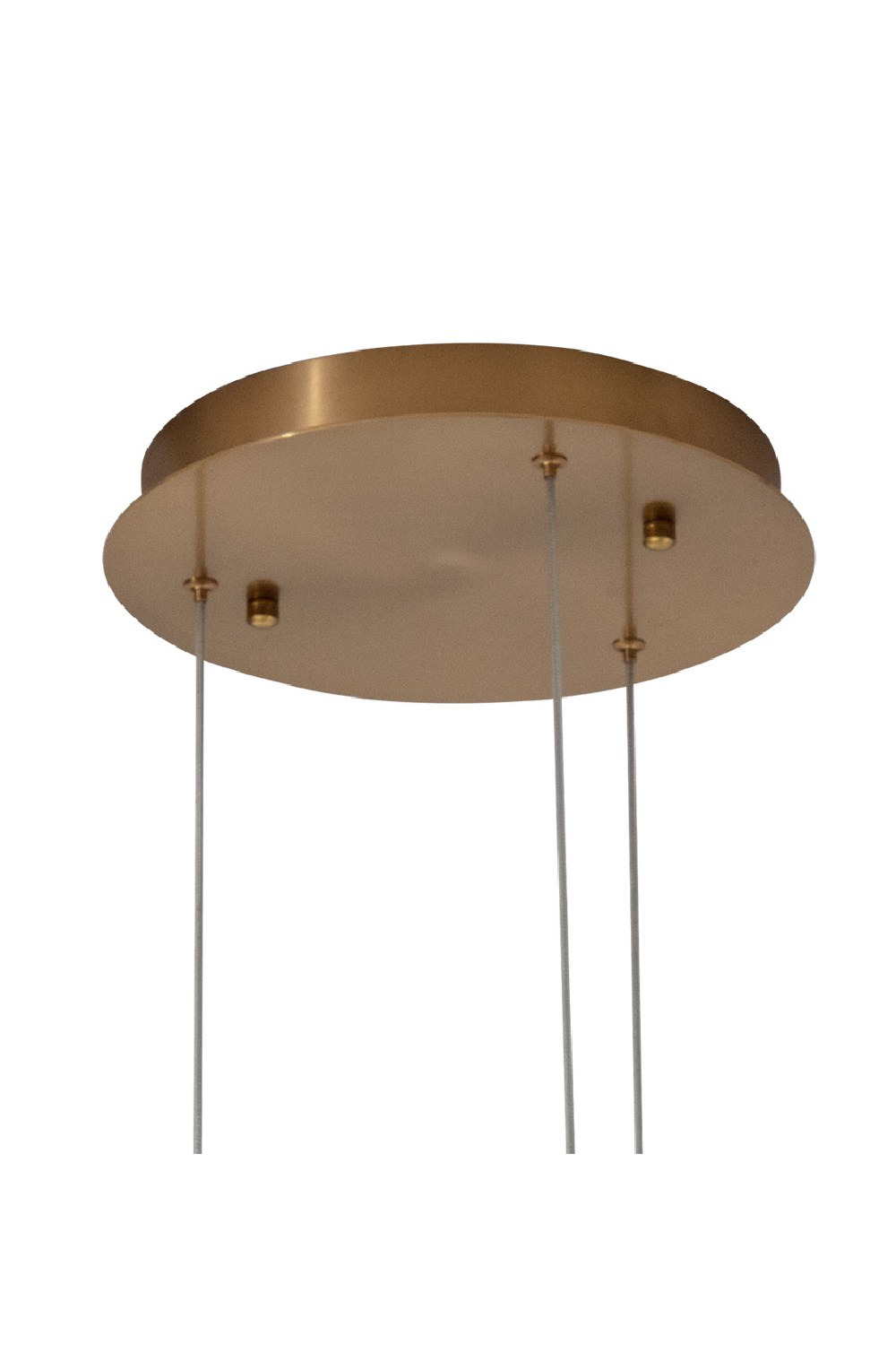 Gold 3 Ring Chandelier by Splendido Saphira, alternate view 5