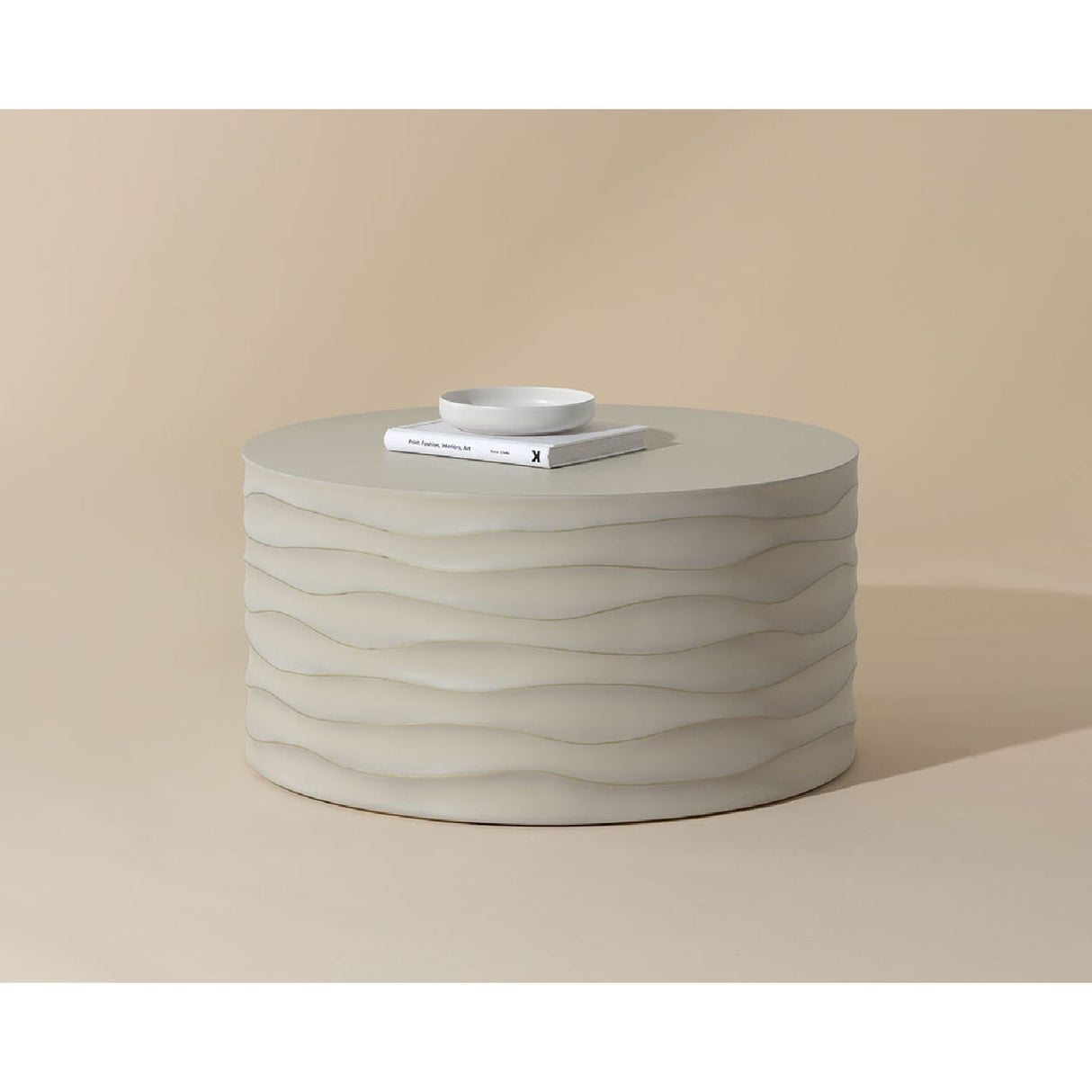 Hand-Sculpted Concrete Coffee Table | Splendido Corey | Oroa.com