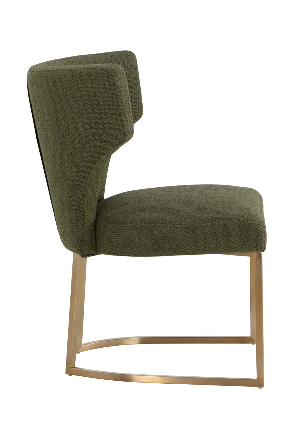 Green Wingback Dining Chair by Splendido Willowdale, alternate view 4