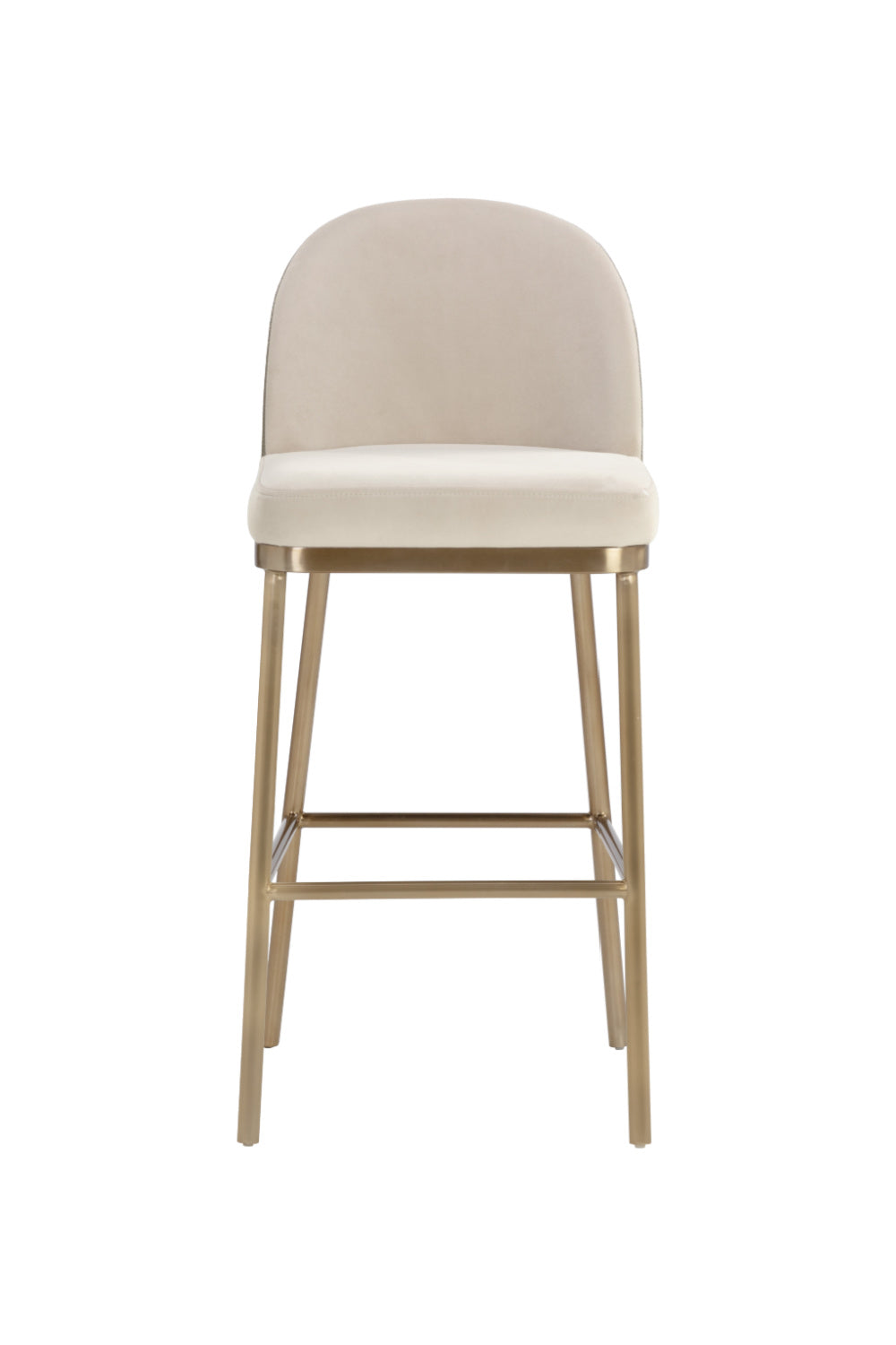 Modern European furniture - Taupe Modern Bar Stool - www.oroa.com