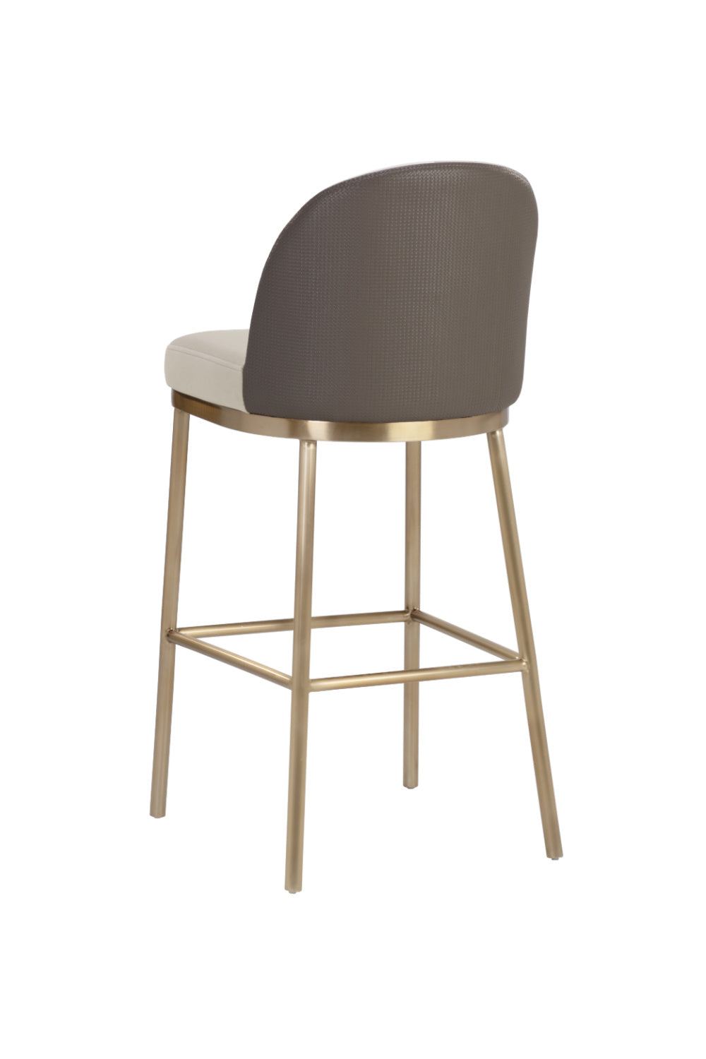 Modern European furniture - Taupe Modern Bar Stool - www.oroa.com