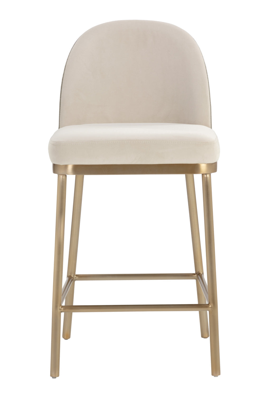 Minimalist Upholstered Counter Stool by Splendido Lavania