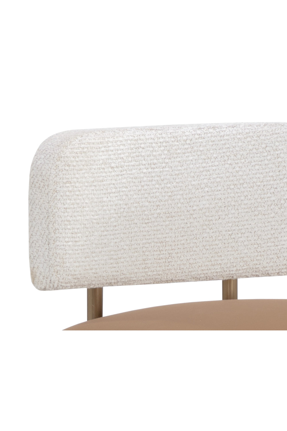 Two-Toned Low-Back Bar Stool by Splendido Larissa Barstool, alternate view 7