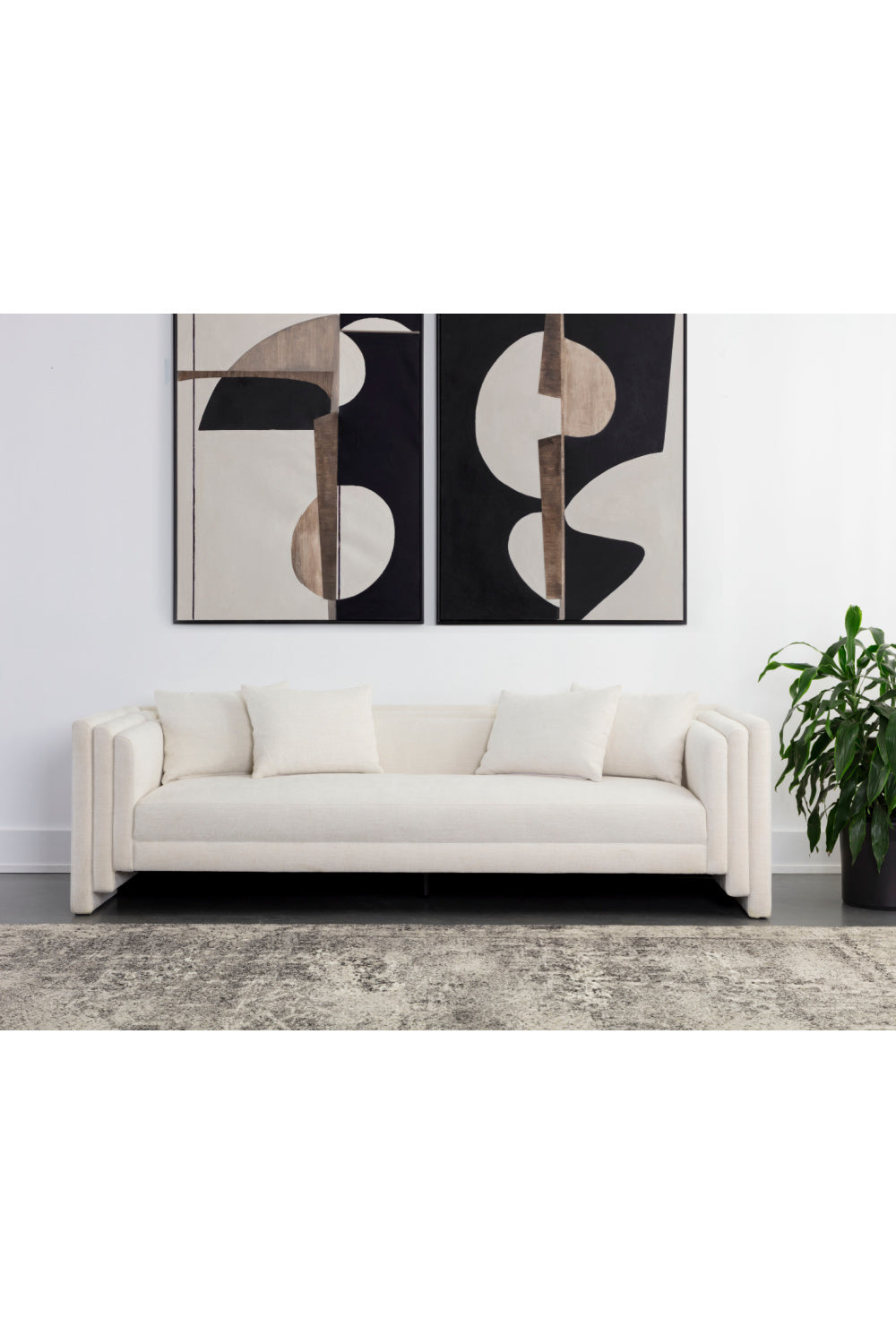 Modern European furniture - Fabric Modern Sofa - www.oroa.com